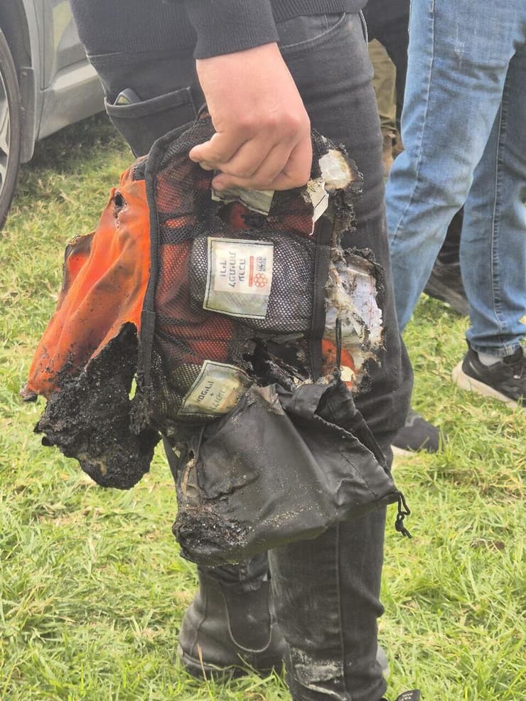 תיק החובש של רונית שנמצא בזירה