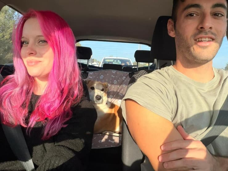 שוב ביחד. מעיין, הדס ודייוגו