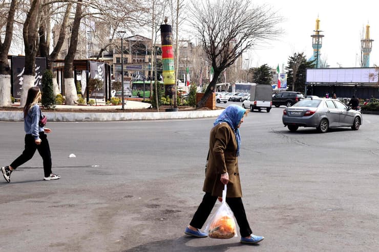 טהרן איראן שבוע מתחילת המלחמה