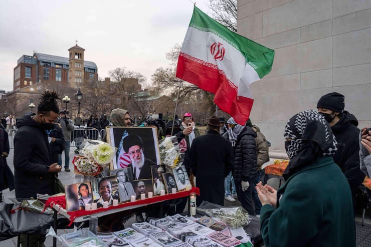 ניו יורק ארה"ב טקס זיכרון ל עלי חמינאי