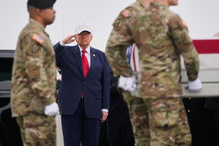 טקס קבלת חללי צבא ארה"ב