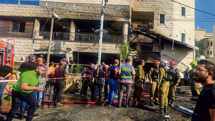 פגיעת טיל איראני בטמרה במבצע "עם כלביא". 4 נהרגו