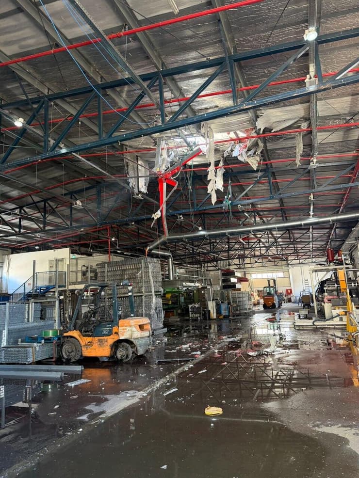 זירת נפילה במרכז הארץ