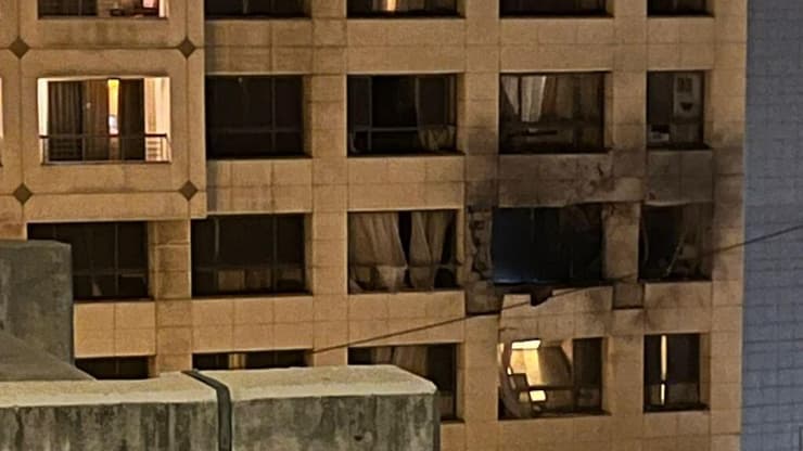 המלוון שהותקף ברובע ראושה שבביירות 