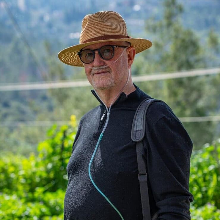 "אני לא יכול להגזים בחשיבות של הטיפול הקריטי הזה". ירון רגב, חולה שזקוק לשיקום ריאות (צילום: נמרוד נימי רגב ) ירון רגב, חולה שזקוק לשיקום ריאות