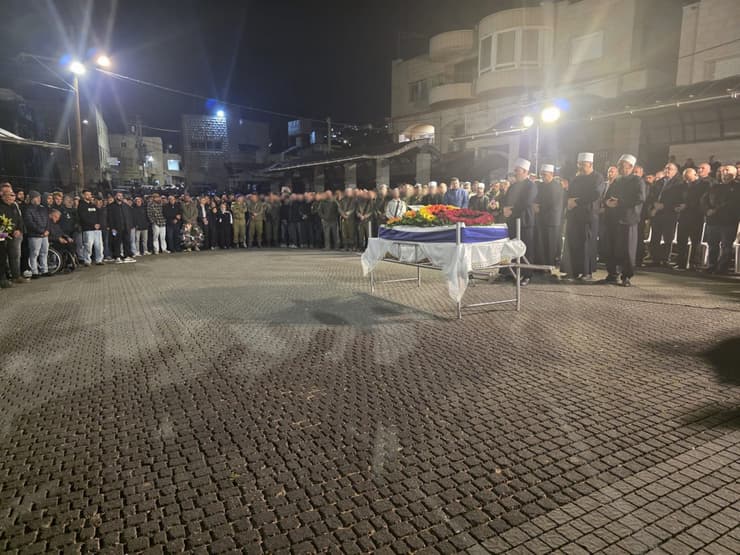 הלווייתו של רס"ר מאהר חטאר הלווייתו של רס"ר מאהר חטאר