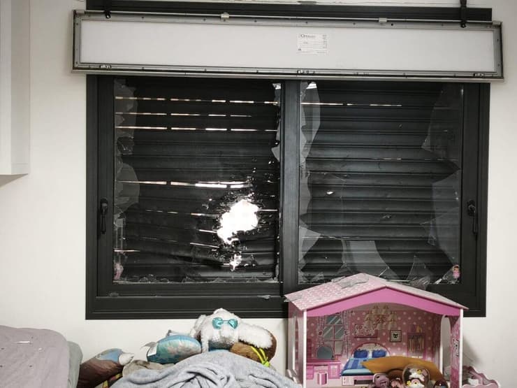 מסוק יירט כטב"ם בגליל המערבי - ופגע בבתים