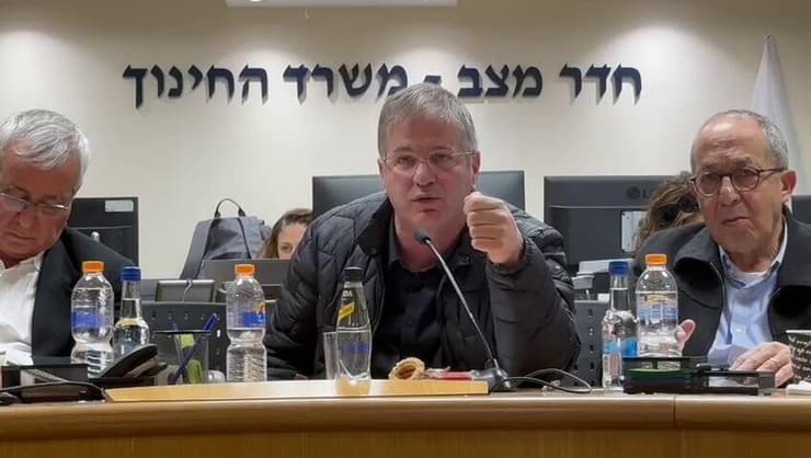  שר החינוך יואב קיש