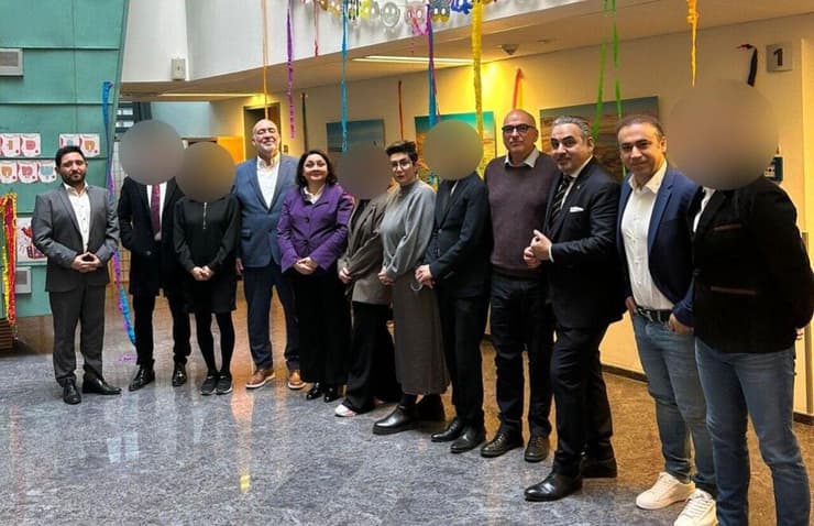 מפגש של איראנים גולים עם שגריר ישראל בברלין