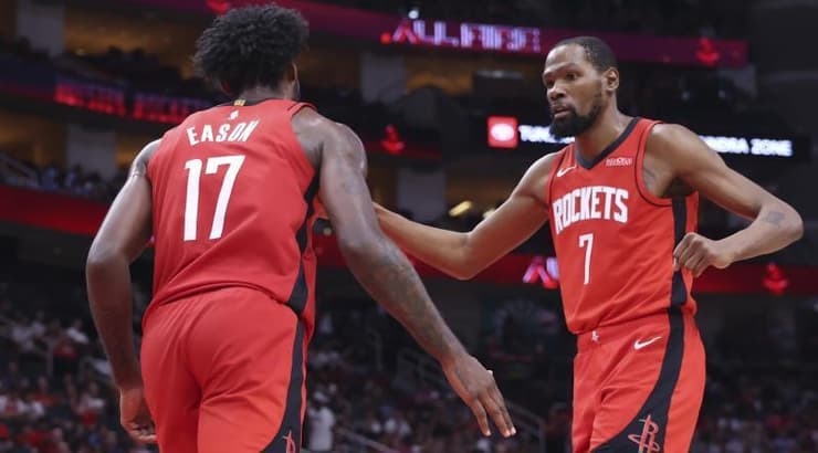 קווין דוראנט וטרי אייסון מרוצים