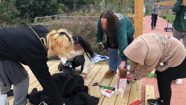 פעילות בפנימיית דולב | צילום: בתי דולב
