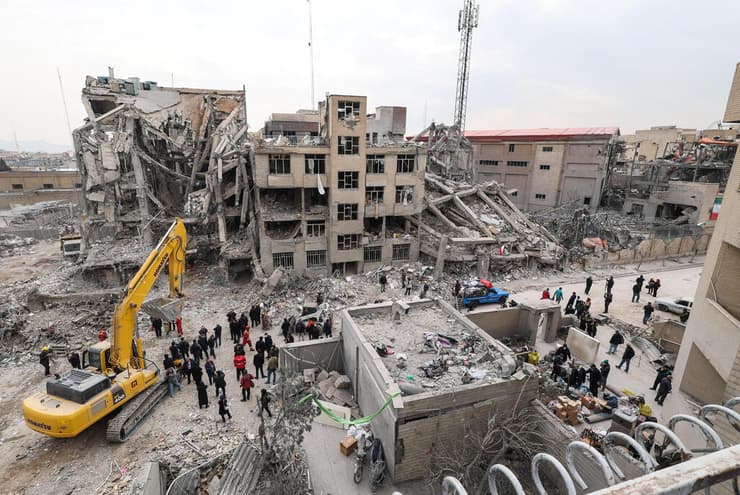 הריסות בטהרן