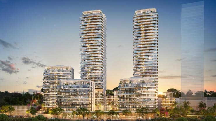 הדמיית מיזם פינוי בינוי בארמון הנציב ירושלים 