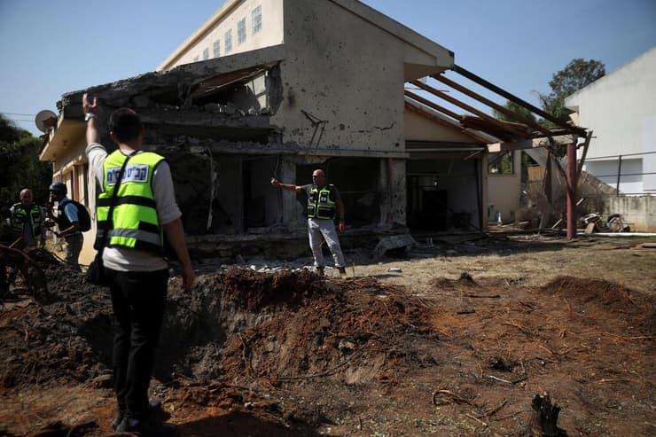 זירת הפגיעה