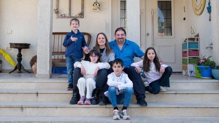 משפחת סיגלוב (צילום: אסי חיים) משפחת סיגלוב