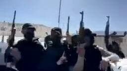 תיעוד מחאן יונס: שיירת מחבלי חמאס עם נשקים שלופים