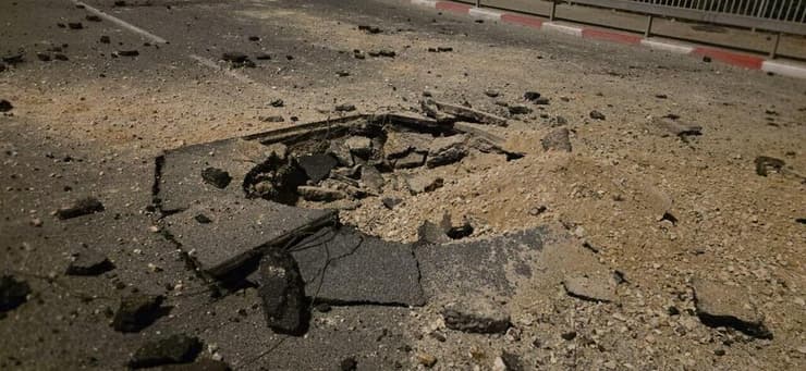 נפילת שברי יירוט בשפלה