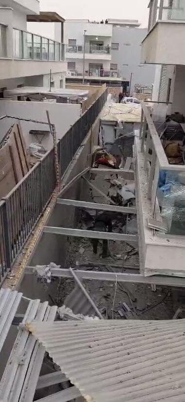 פגיעה ישירה באילת