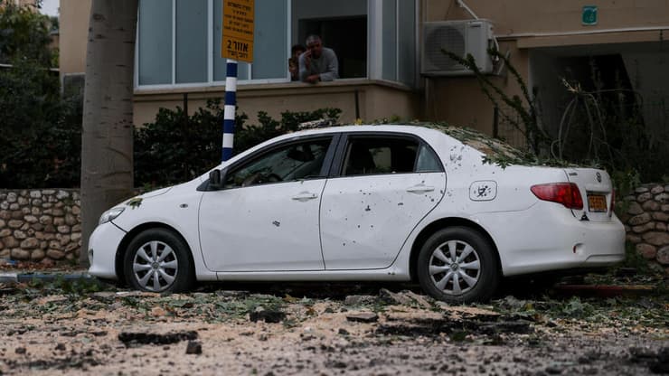 פגיעה ישירה בנס ציונה