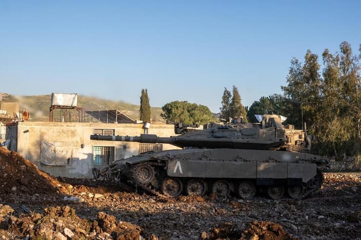 צילום: דובר צה"ל פעילות כוחות חטיבה 7 בלבנון