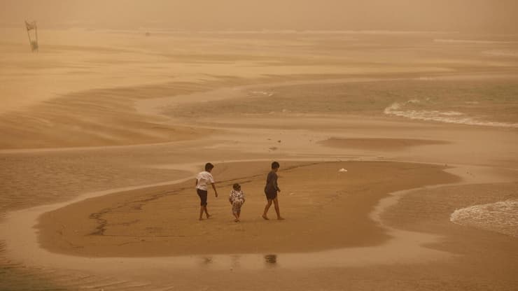 אובך באשקלון 