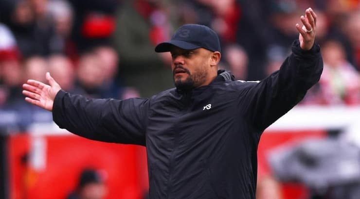 וינסנט קומפני לא מרוצה