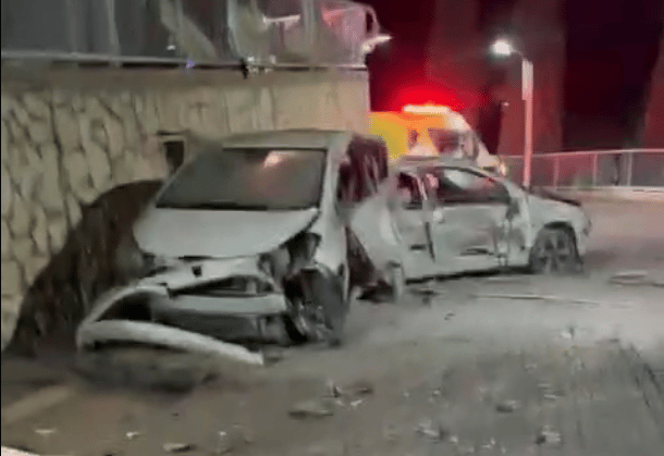 כלי הרכב שנפגעו באזור חצור הגלילית זירת נפילה בגליל העליון