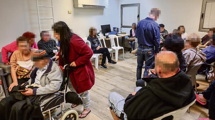 פתרון קהילתי שמבוסס על הרשויות המקומיות (צילום: יריב כץ) המרחב המוגן במלון. הליכה של כמה מטרים במקום 6.5 קילומטר