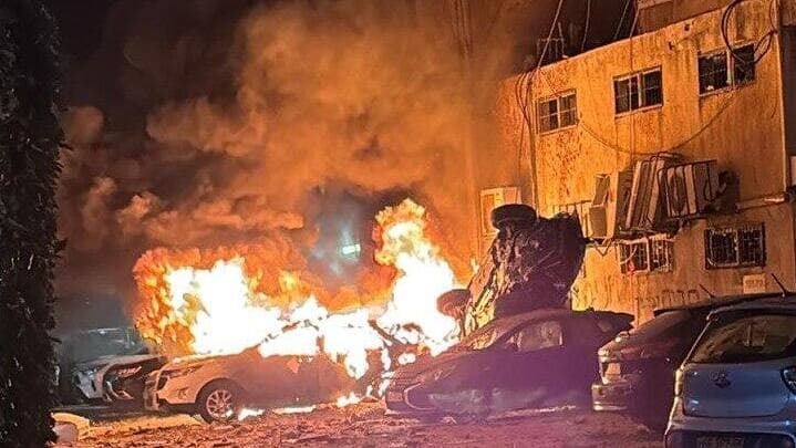 נפילה באיזור המרכז