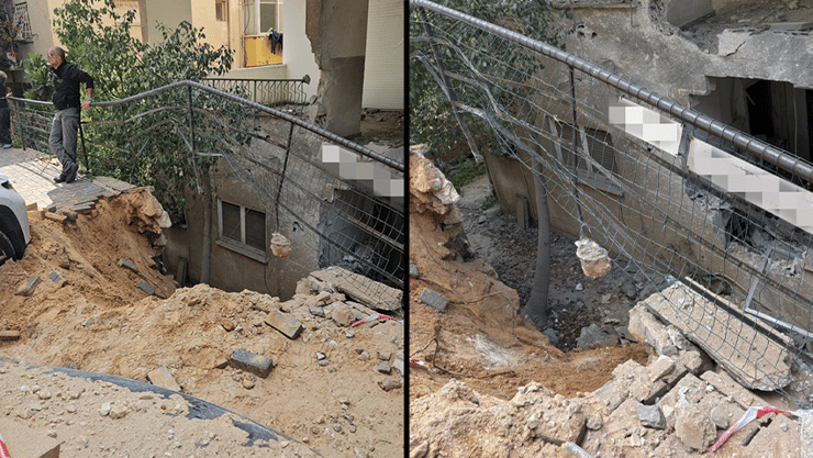 פגיעה ישירה ברמת גן