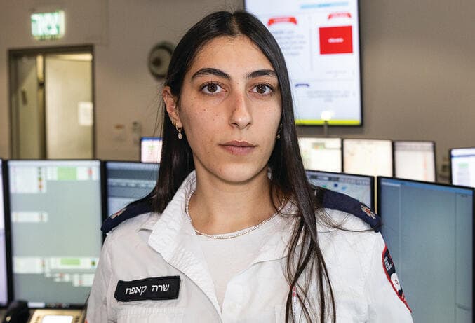 שרה קאפח: "העוצמה של מה שעשינו נותנת את הכוח. העובדה שהמוקד פעל טוב ונתנו מענה לאנשים ברגע הכי קשה שלהם"