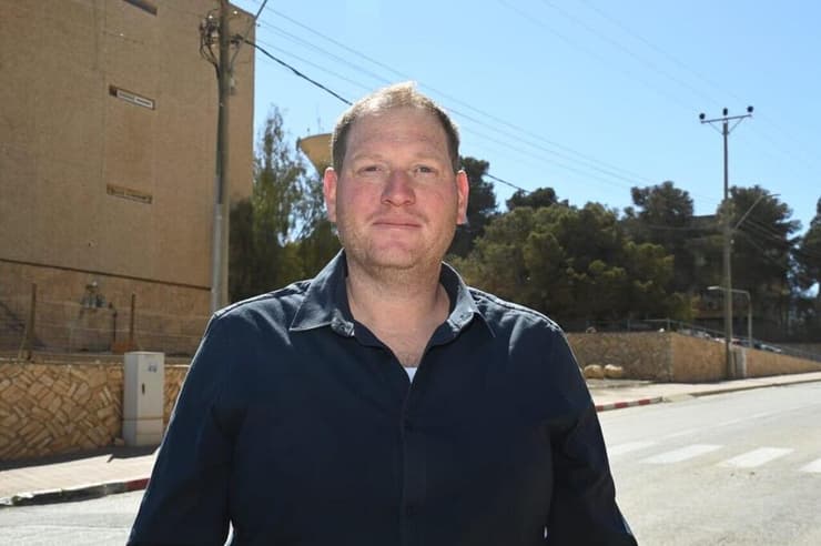 אליה וינטר, ראש מועצת מצפה רמון (צילום: הרצל יוסף) אליה וינטר