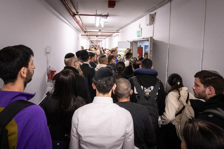 בדרך למרחב המוגן בנתב"ג (צילום: רשות שדות התעופה) בדרך למרחב המוגן בנתב"ג