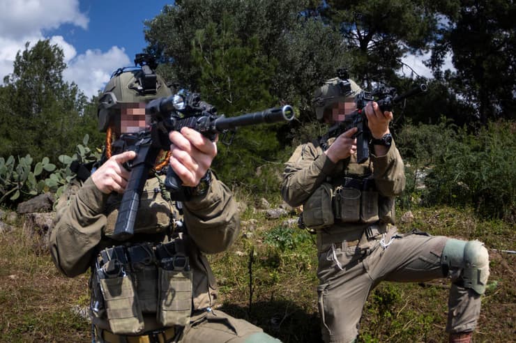 לוחמים חרדים באזור גבול הצפון