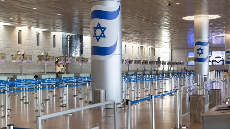כמו בקורונה, כמו ב"עם כלביא" - שוב מראות של שדה שומם (צילום: רשות שדות התעופה) נתב"ג בזמן מלחמה