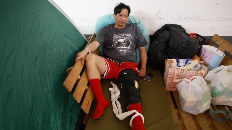 "בין האוהלים אנשים עוזרים לי, מביאים דברים, מתעניינים"   