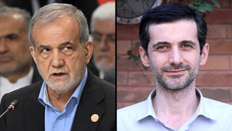 חצי חצאים יוסוף פזשכיאן הנשיא מסעוד פזשכיאן