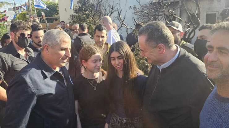 שר הביטחון ישראל כ"ץ בנהריה