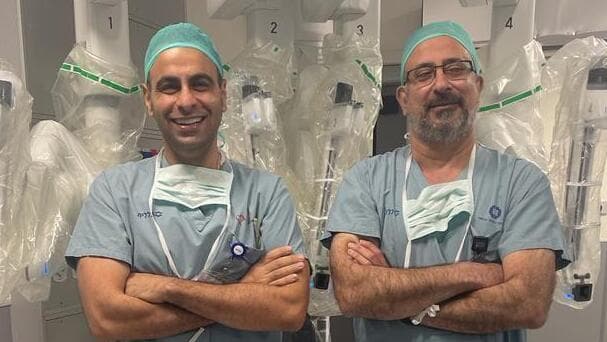 פרופ' ריאד חדאד וד"ר אחמד מחאמיד