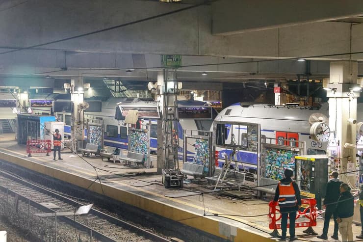 זירת הנפילה בסבידור מרכז