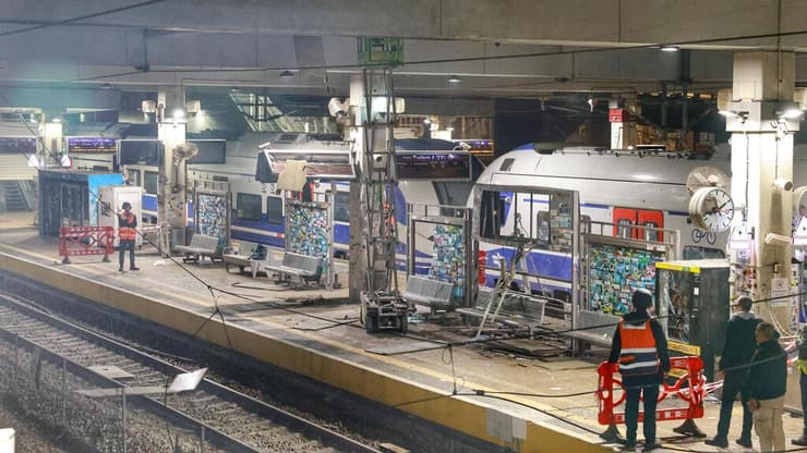 זירת הנפילה בסבידור מרכז