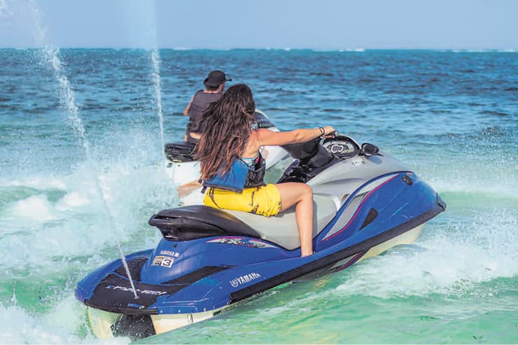 "רצינו פאן. עיבודים יש מספיק בבית". חברי המשלחת על אופנועי ים