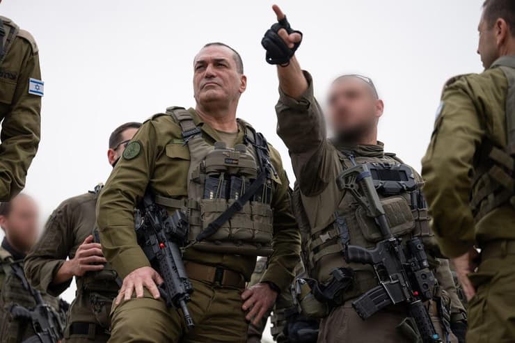 הרמטכ"ל בהערכת מצב בפיקוד מרכז