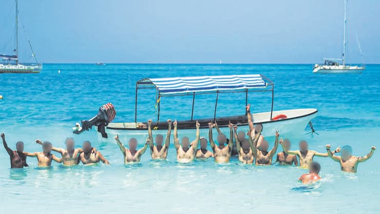 חברי המשלחת של נפגעי פוסט–טראומה מהמלחמה לטנזניה