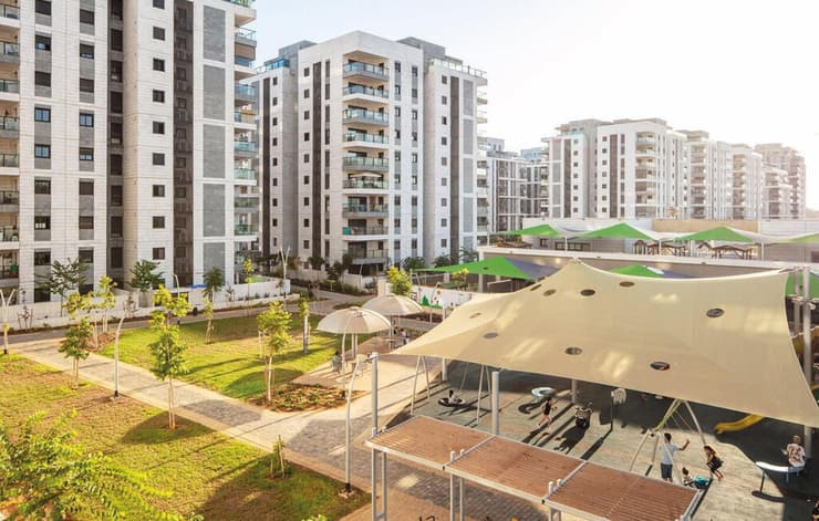 פרויקט שכירות ארוכת טווח "בית בפארק" באור יהודה של חברת אזורים ליווינג (צילום: אביעד ברנס) פרויקט שכירות ארוכת טווח "בית בפארק" באור יהודה של חברת אזורים ליווינג