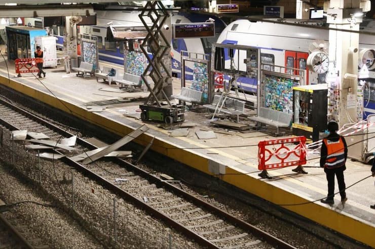 זירת הנפילה בסבידור מרכז