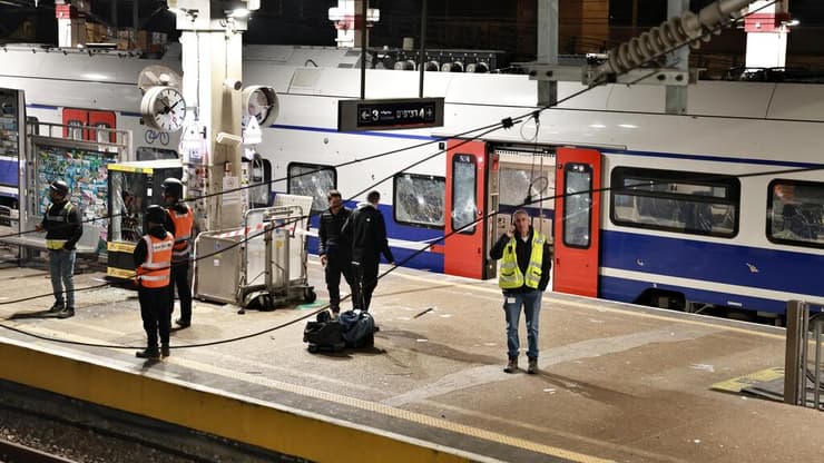 זירת הנפילה בסבידור מרכז