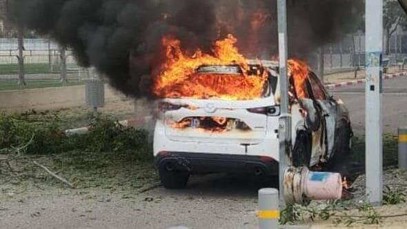 נפילה מחוץ לאצטדיון המושבה