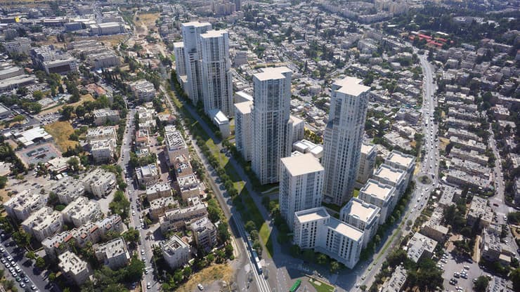 הדמיית מיזם התחדשות עירונית של י.ד. ברזאני בשכונת הקטמונים (הדמיה: ויופוינט) הדמיית מיזם התחדשות עירונית של י.ד. ברזאני בשכונת הקטמונים