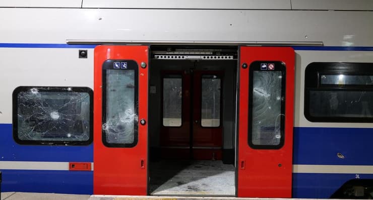 ההרס ועבודות השיקום בתחנת הרכבת סבידור מרכז